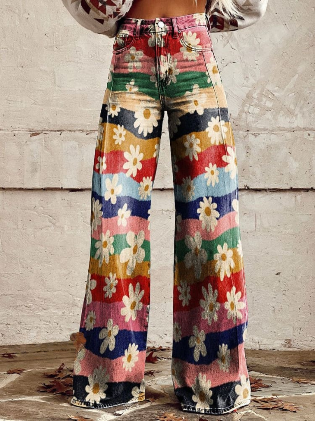 Pantalones Florales