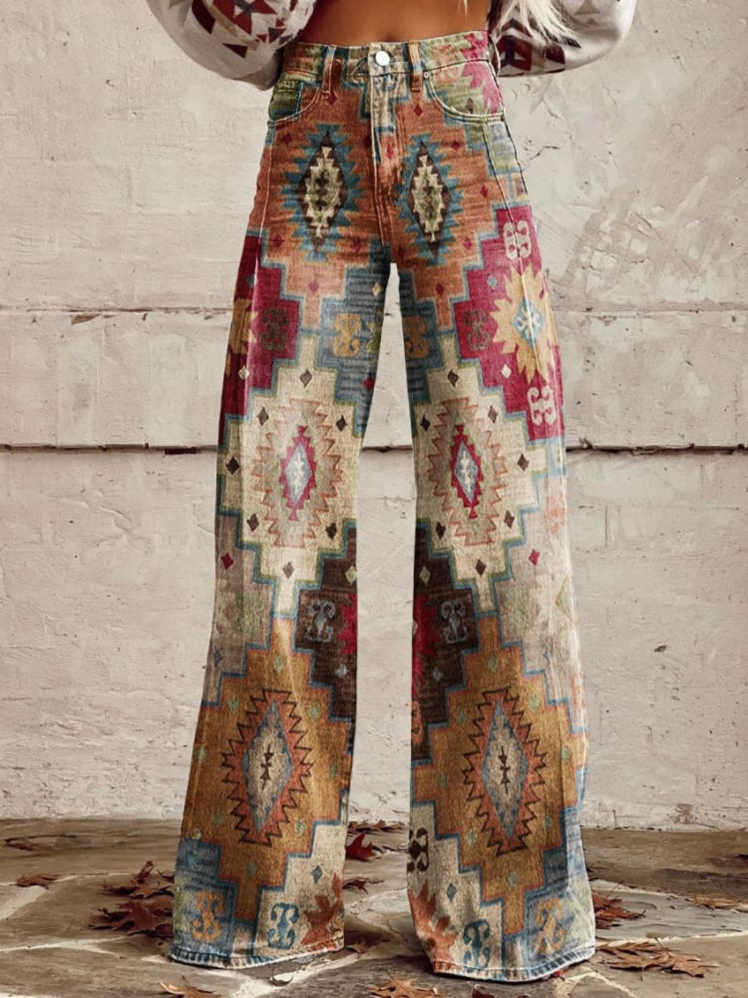 Pantalones Retro Elegantes