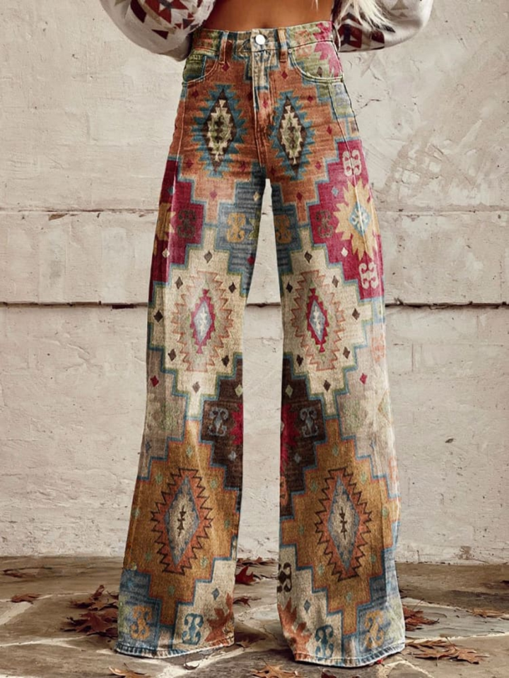 Pantalones Retro Elegantes