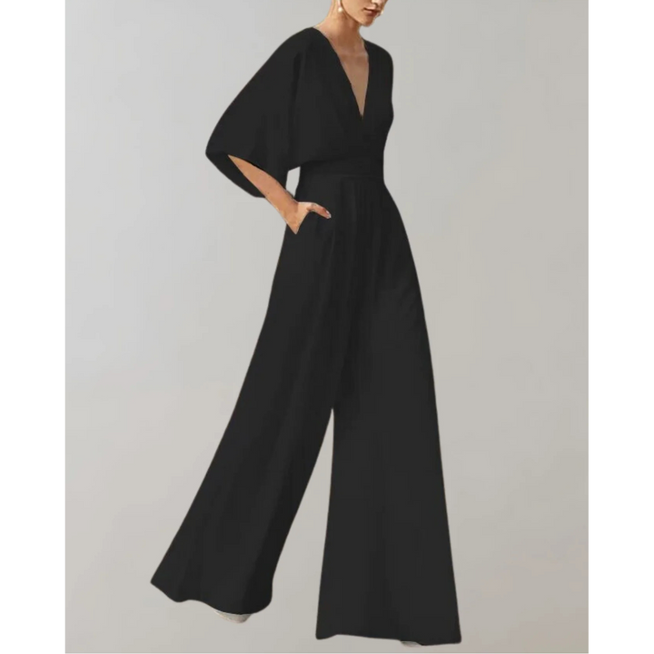 Celia | Mono de mujer con diseño ajustado y pernera ancha