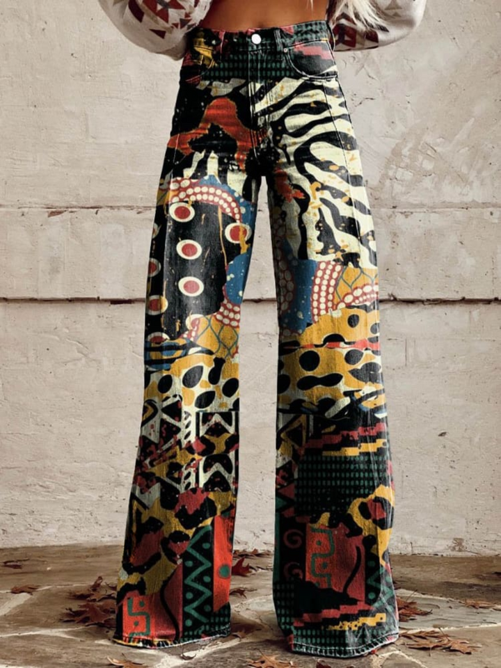 Pantalones Amplios Elegantes
