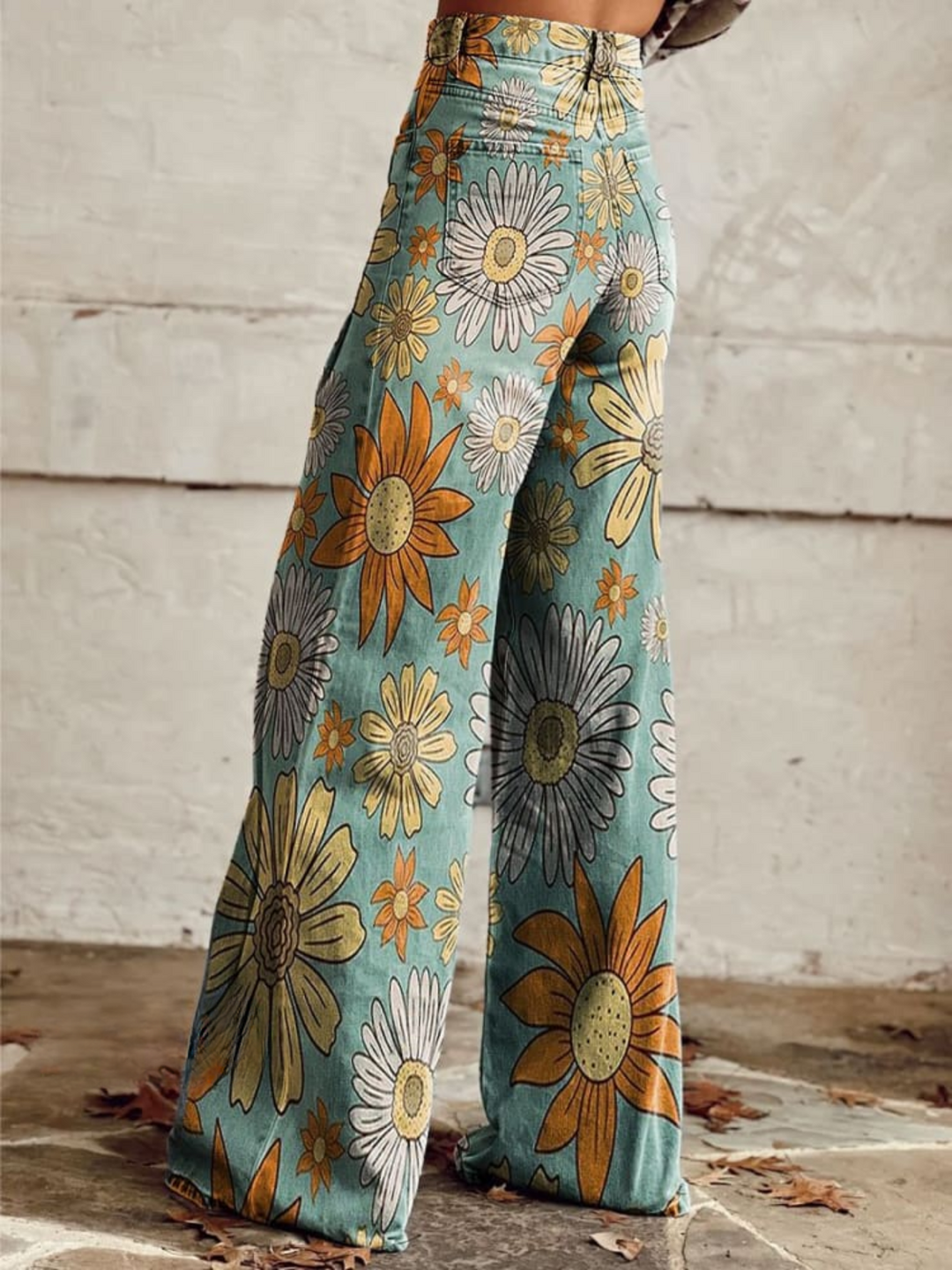 Pantalón Palazzo Floral