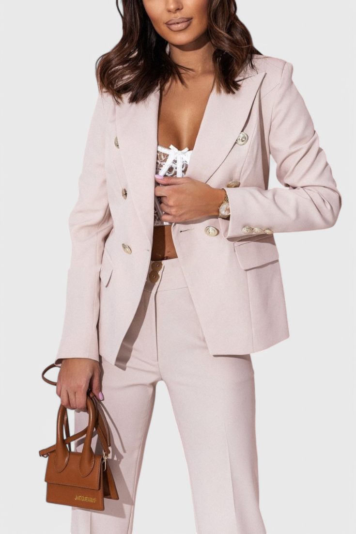 Rosalind Conjunto de Blazer y Pantalones Elegante