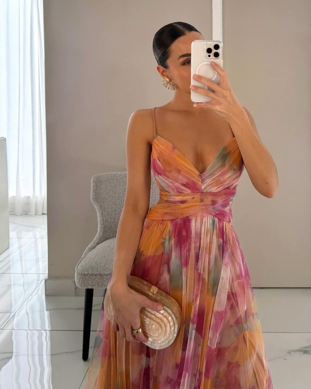 Giselle | Maxi vestido con estampado floral