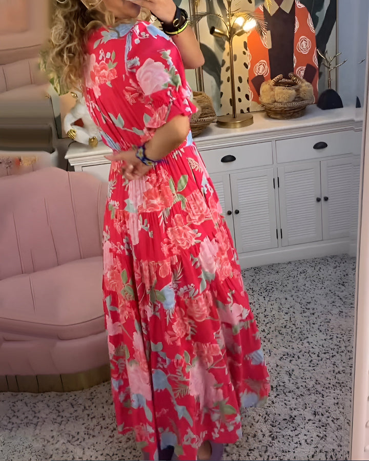 Carine - Elegante Vestido Floral