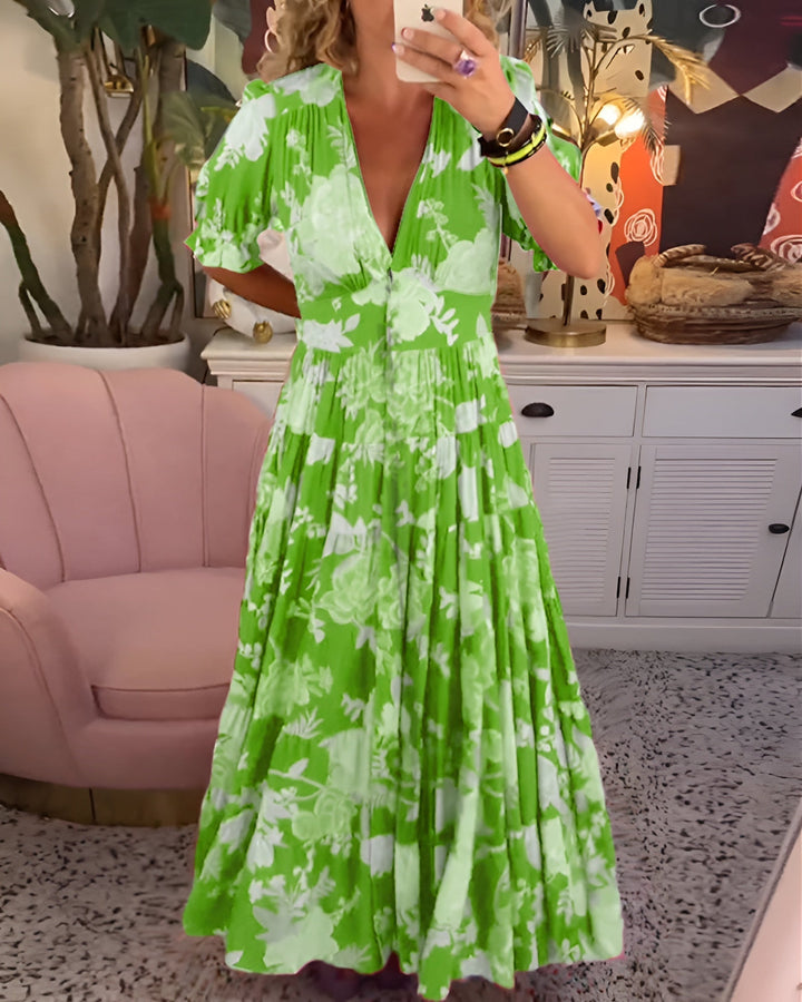 Carine - Elegante Vestido Floral
