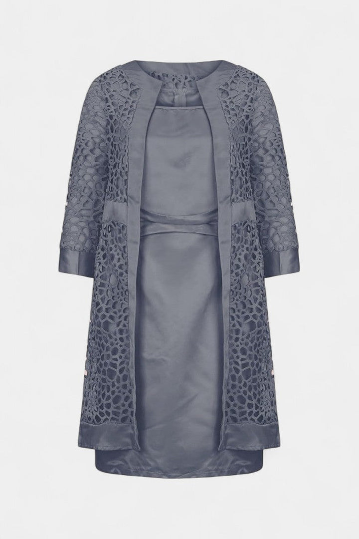 Freya Conjunto de Vestido de Dos Piezas con Encaje