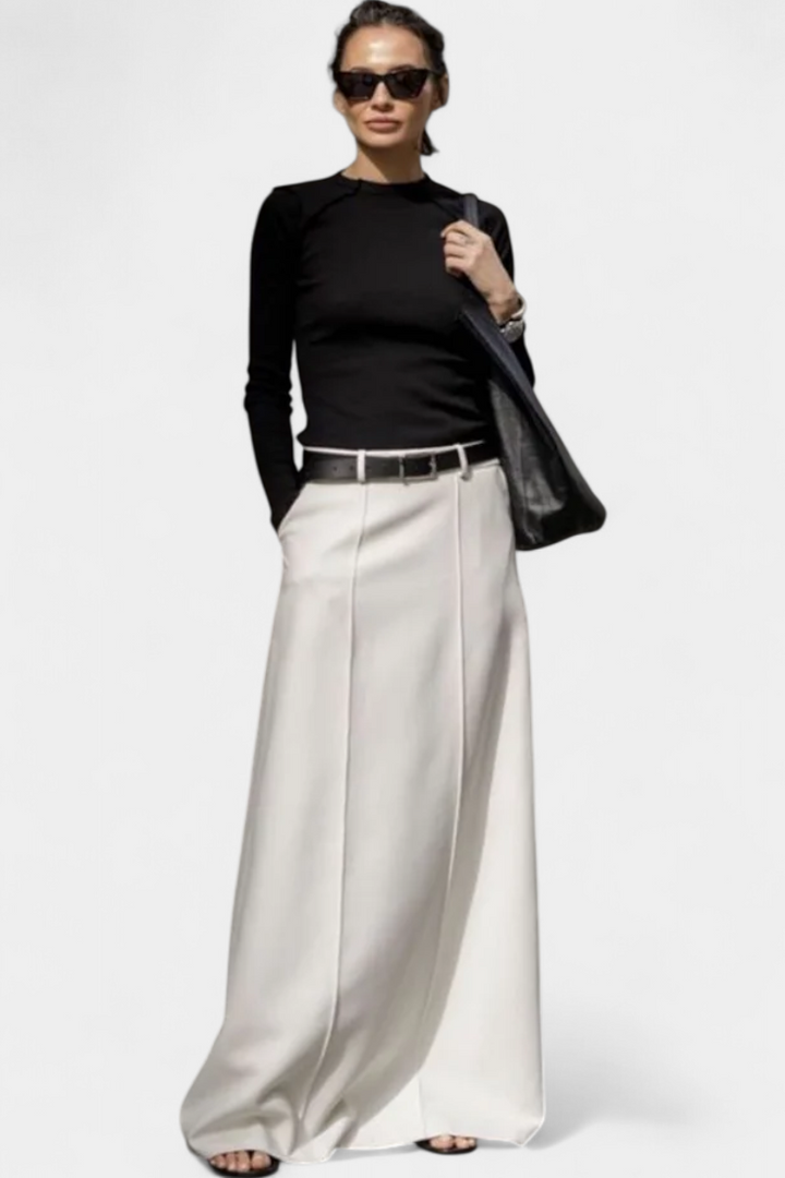 Ada Falda H-Line Lisa con Estilo Urbano Moderno