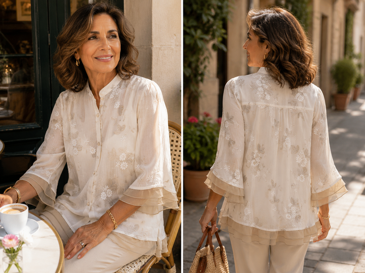 Mariella - Blusa Bordada