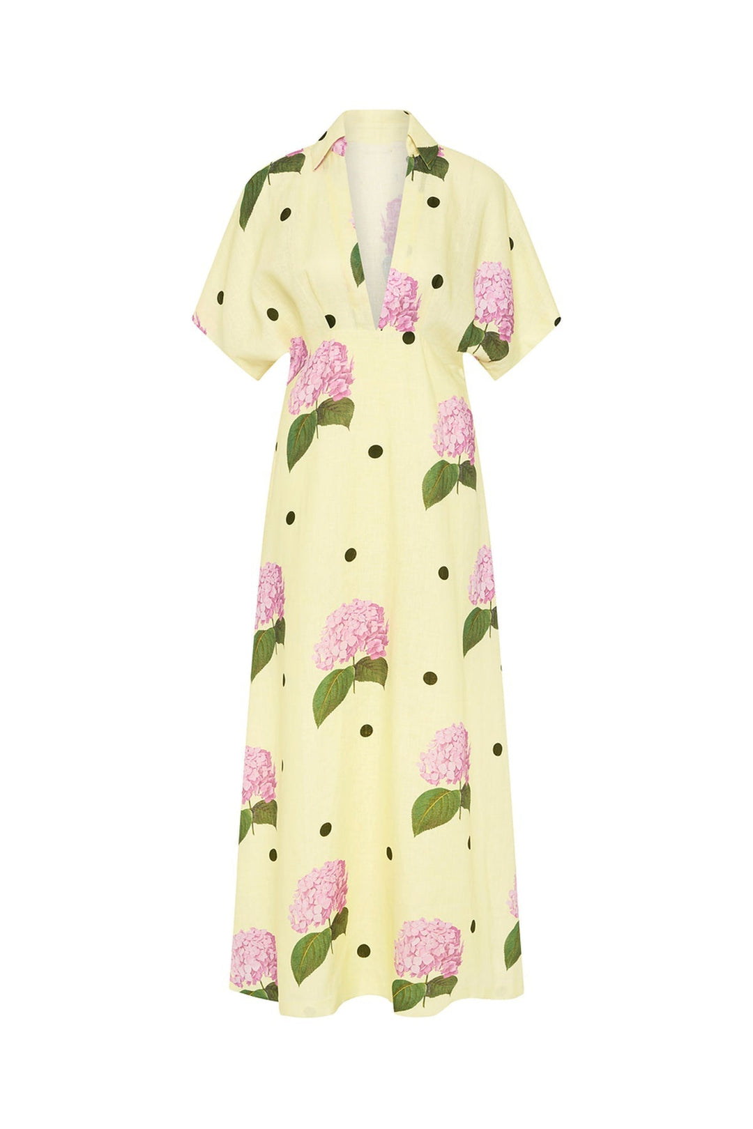 Jasmine™ | Vestido maxi floral con escote en V
