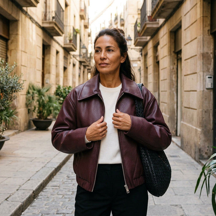 Chaqueta Barcelona · Elegancia urbana atemporal