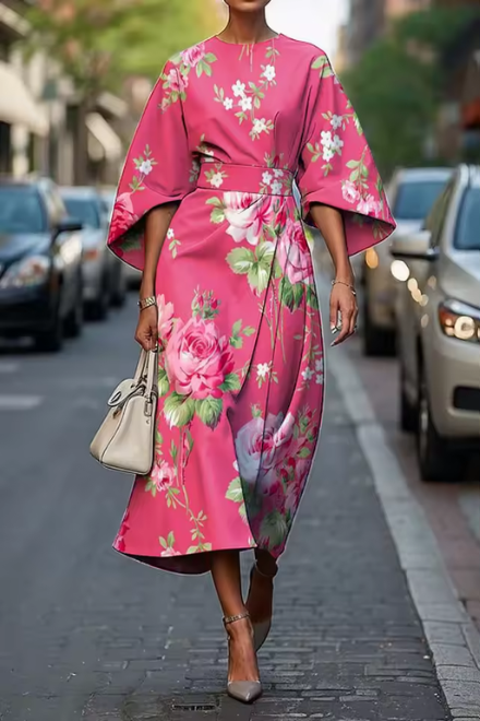 Vestido Floral Elegante