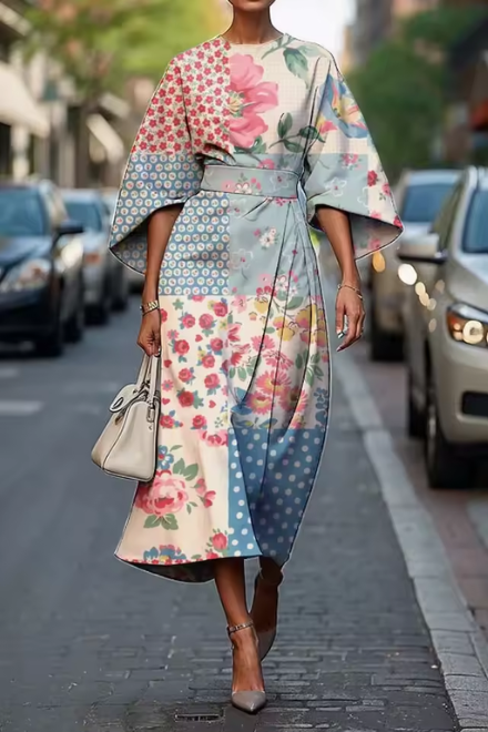 Vestido Floral Elegante