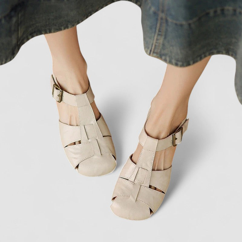 AMELIA™ | ZAPATOS MARY JANE ORTOPÉDICOS DE PIEL GENUINA
