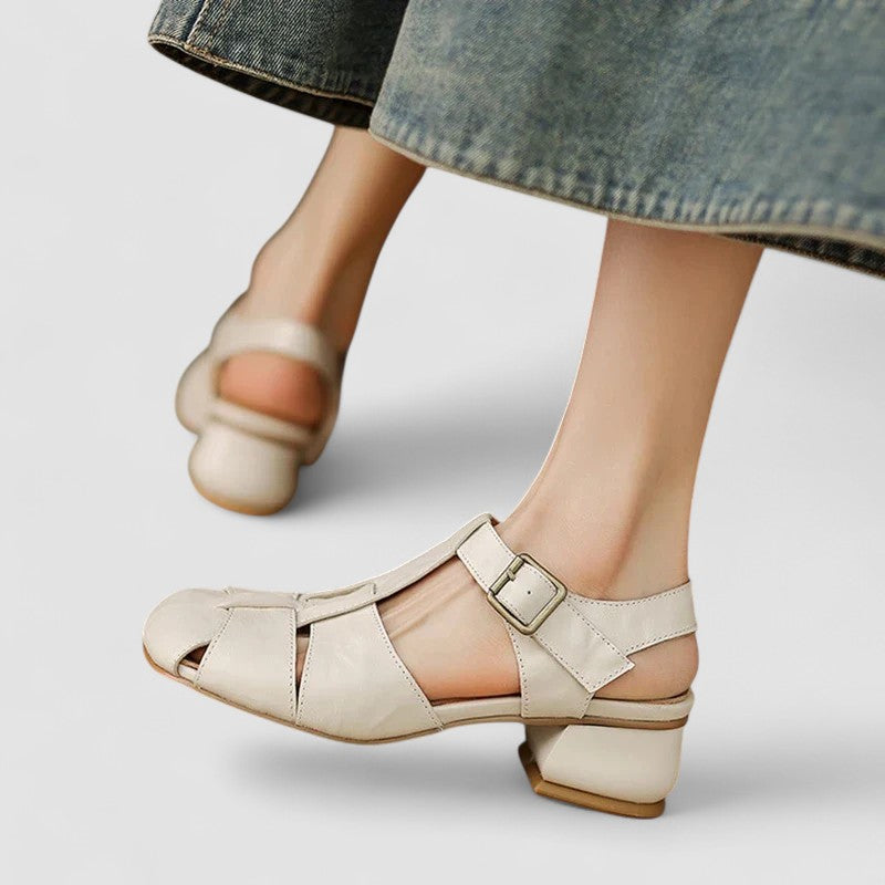 AMELIA™ | ZAPATOS MARY JANE ORTOPÉDICOS DE PIEL GENUINA