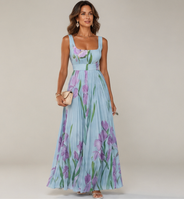 Isabela™ | Vestido largo floral elegante