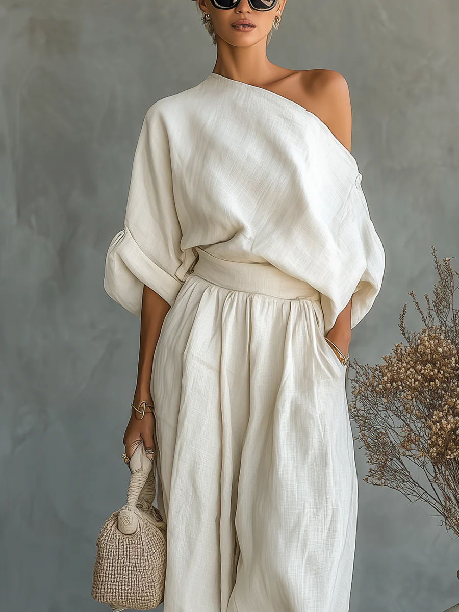Helena · Conjunto Top y Pantalón Tapered