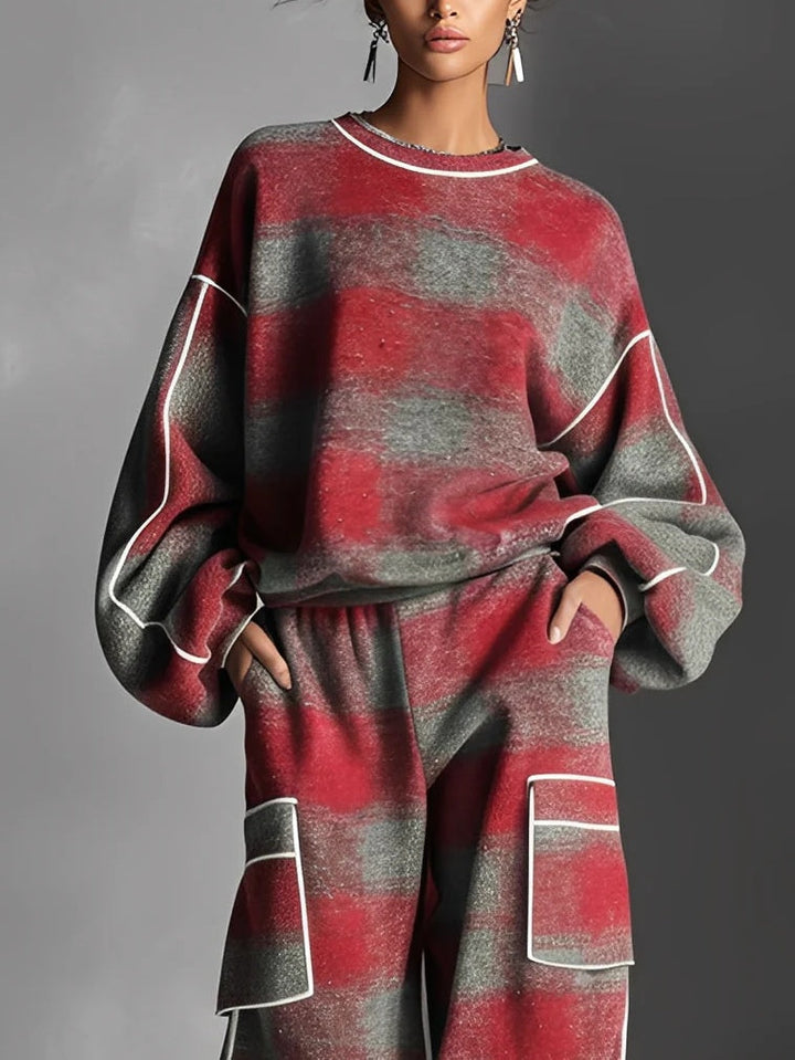 Carmen · Conjunto Sudadera y Pantalón Color Block