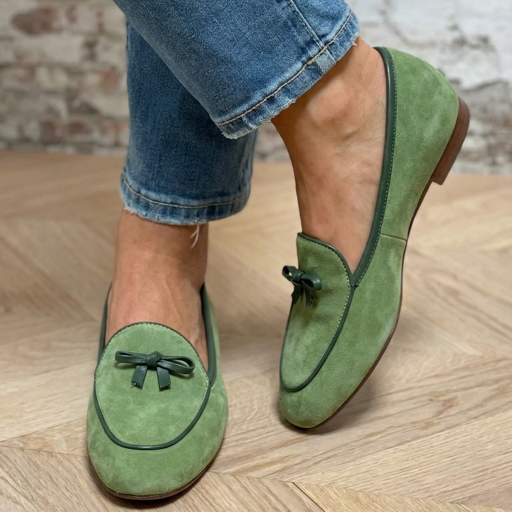 Geneviève - Zapatos Bajos Elegantes con Lazo