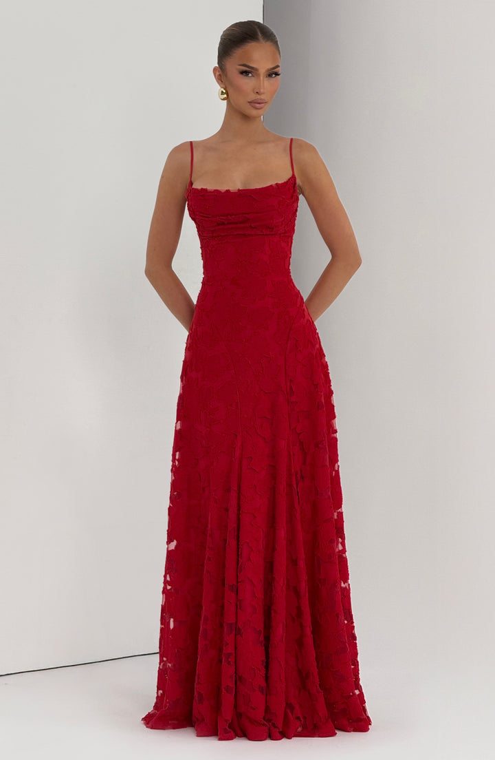 Vestido Manuela™ -  Elegancia fluida con acabado sofisticado