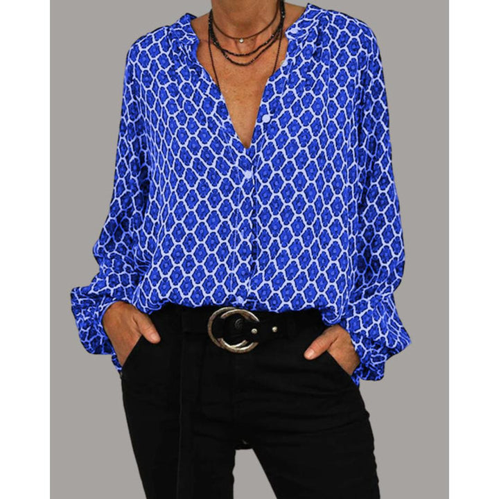 Zara | Blusa elegante con escote en V