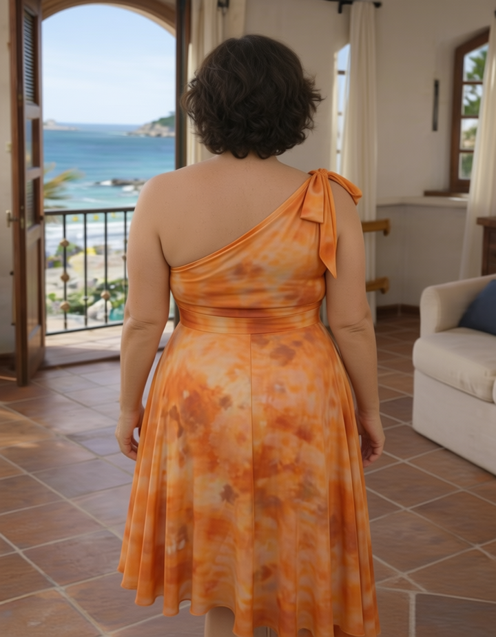 Mariana · Vestido elegante de movimiento fluido