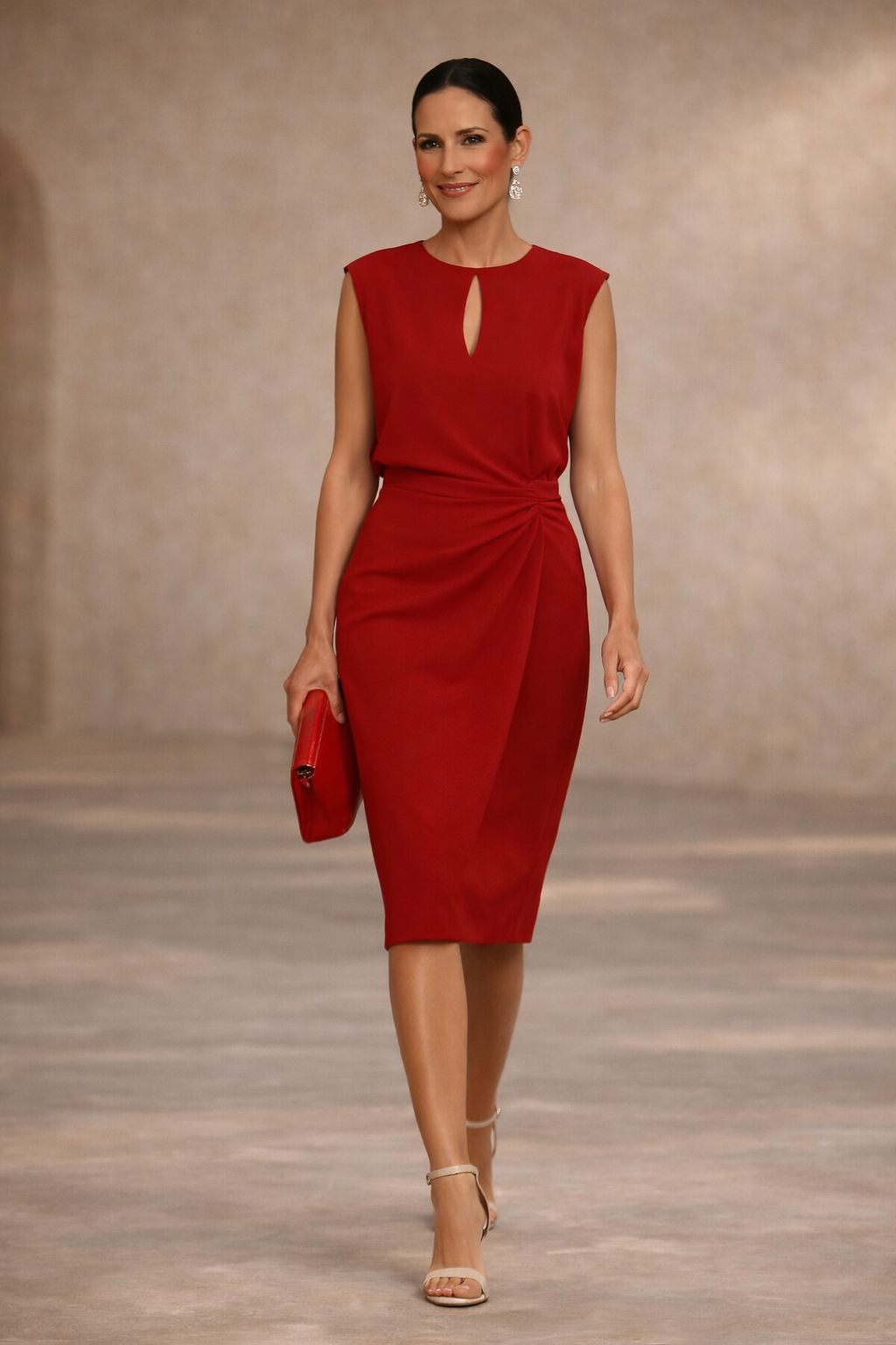 María | Vestido midi de diseño