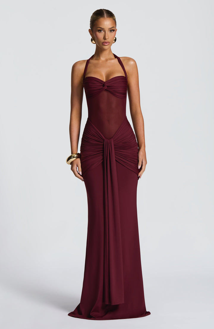 Vestido Yolanda™ -  Elegancia esculpida con efecto drapeado